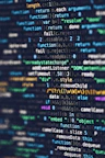computer programming codes displayed on a monitor