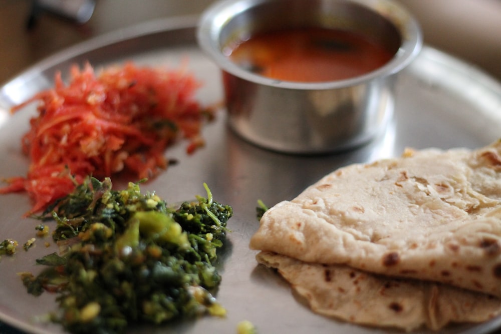 cooked roti dish