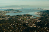Aerial view of the Greater Bay Area showing interconnected industrial parks and waterways.