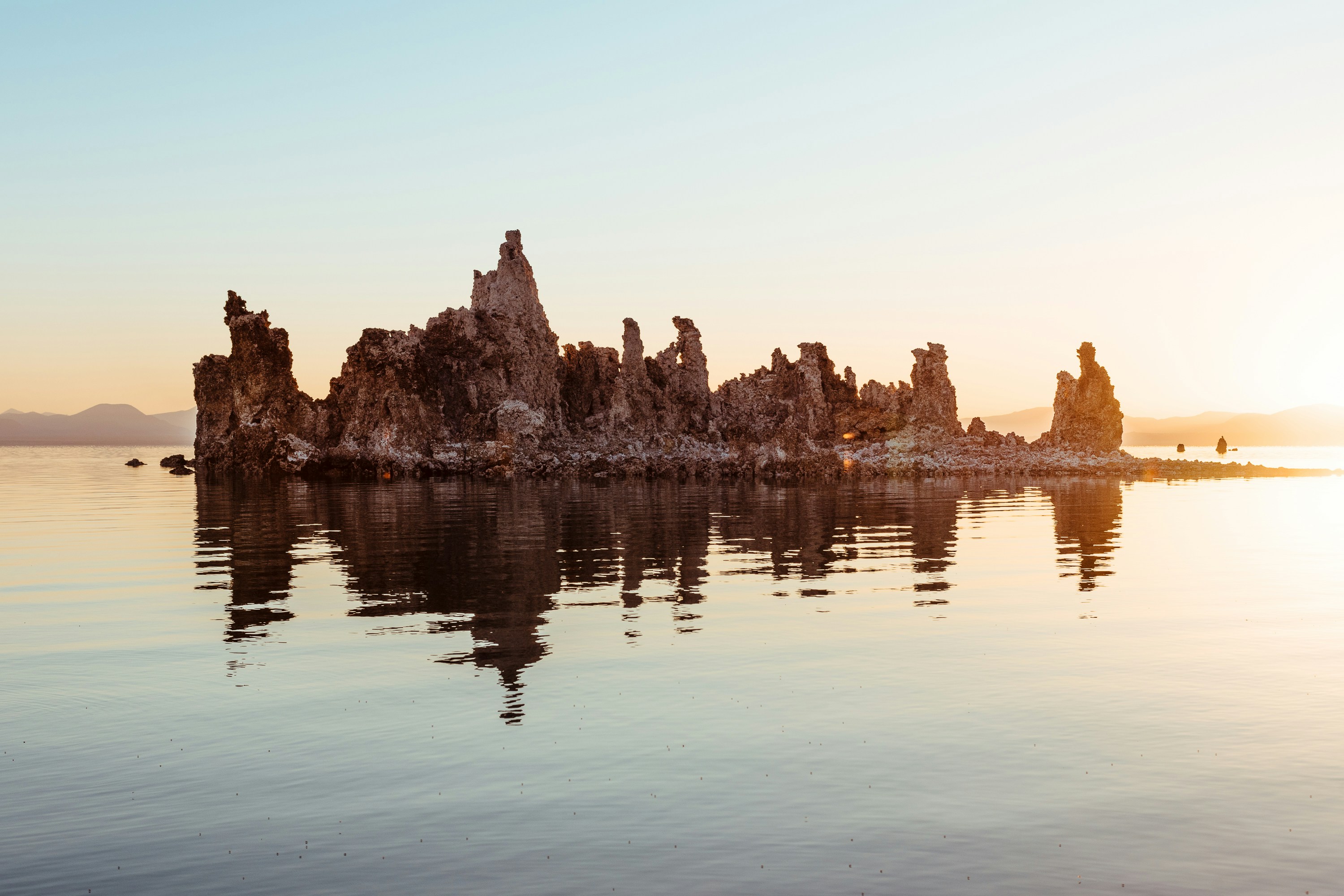 Mono Lake National park in California during daytime