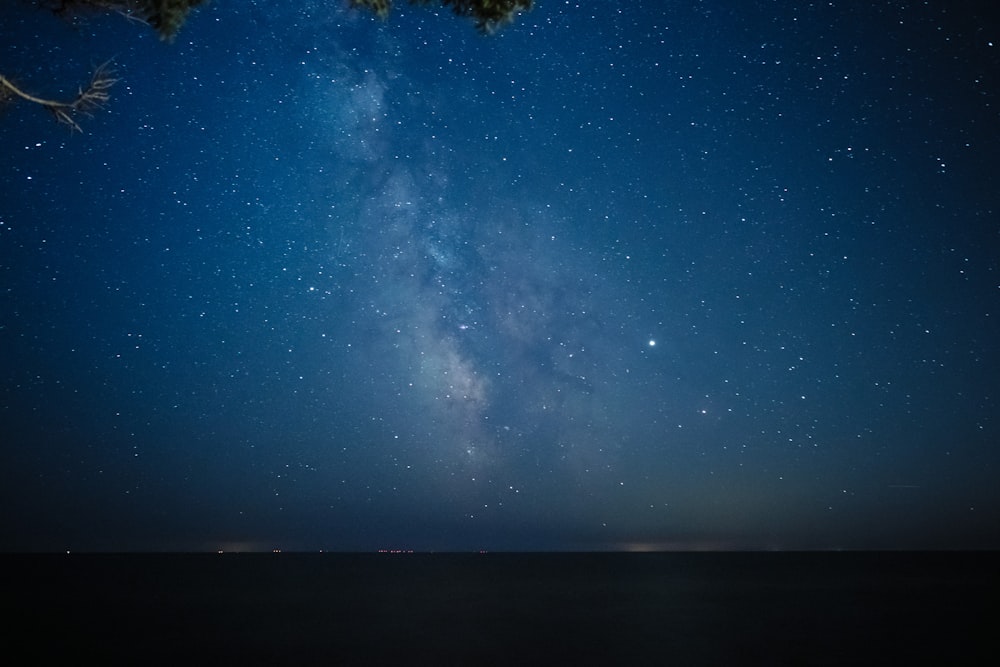 星が輝く夜