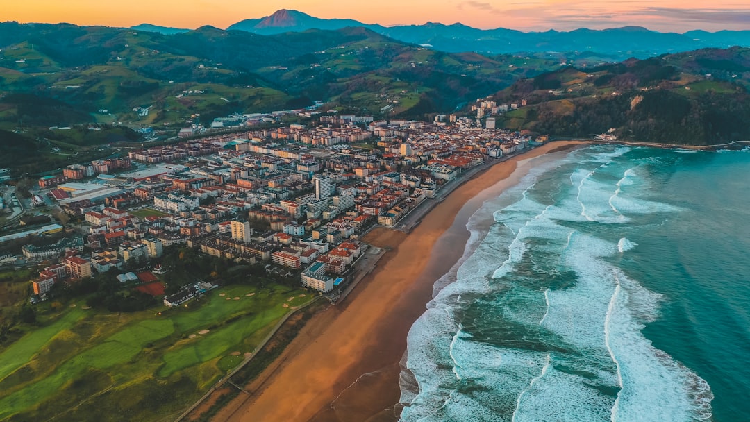 travelers stories about Shore in Zarautz, Spain