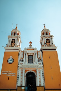 white and brown concrete church