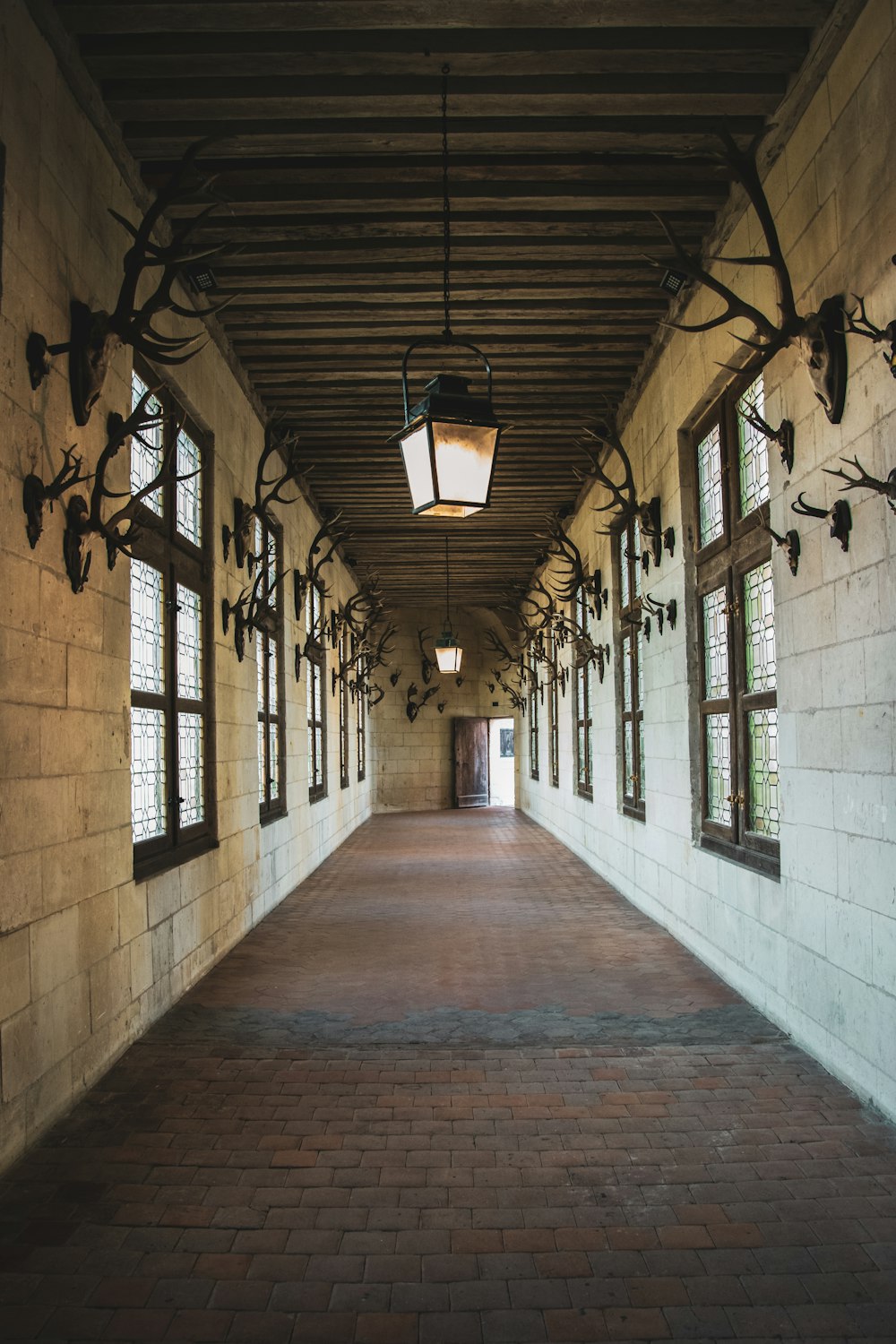 empty hallway during daytime