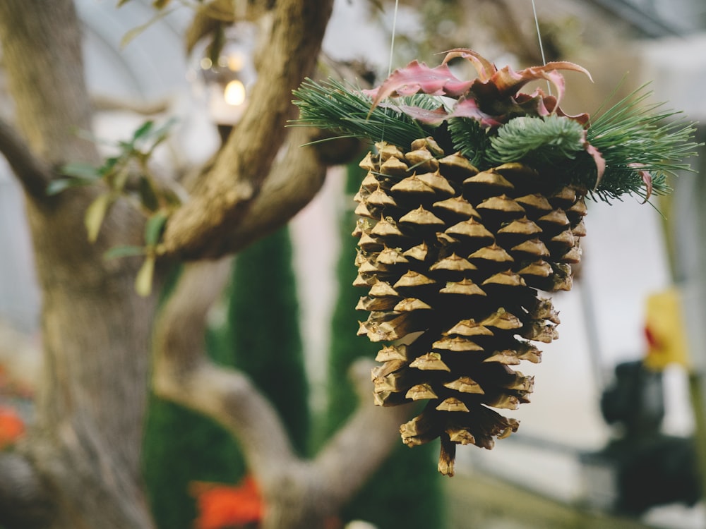 pinecone ornament