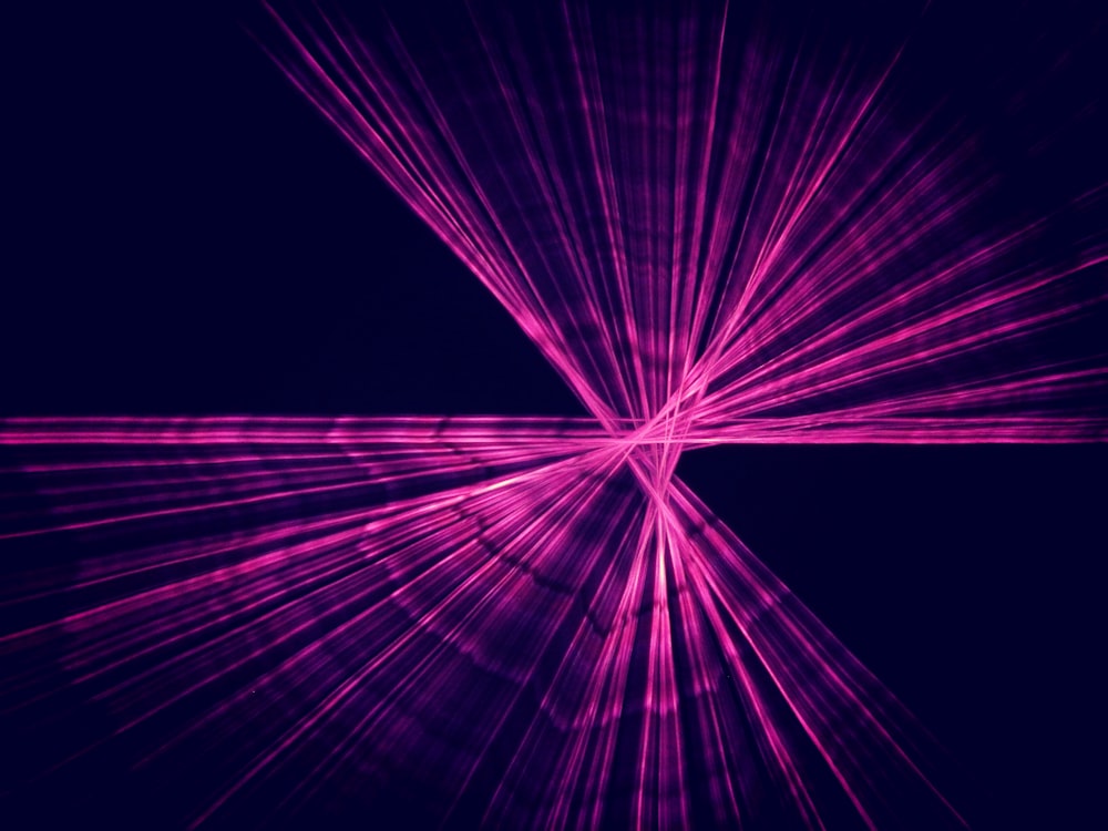 紫色のストロボライト