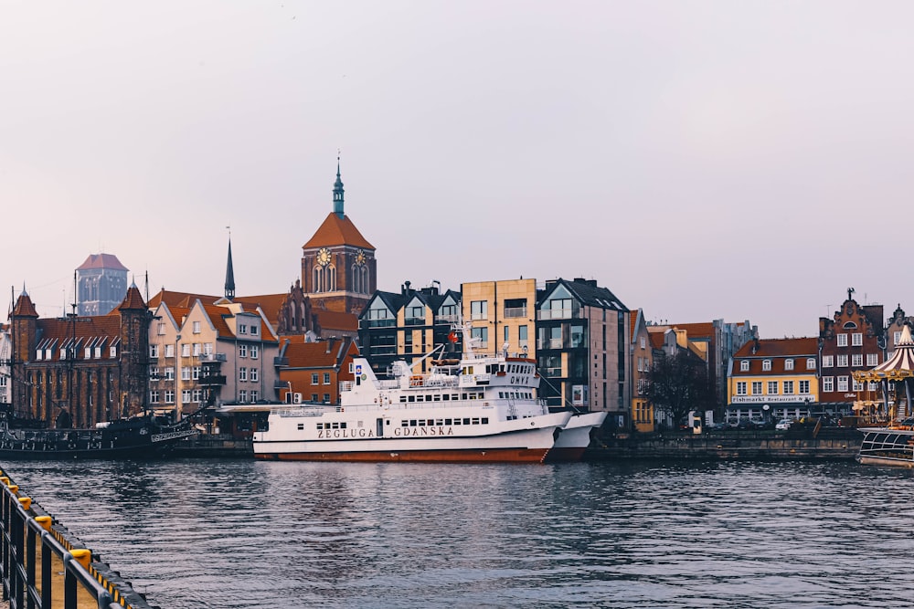 ferry beside dock