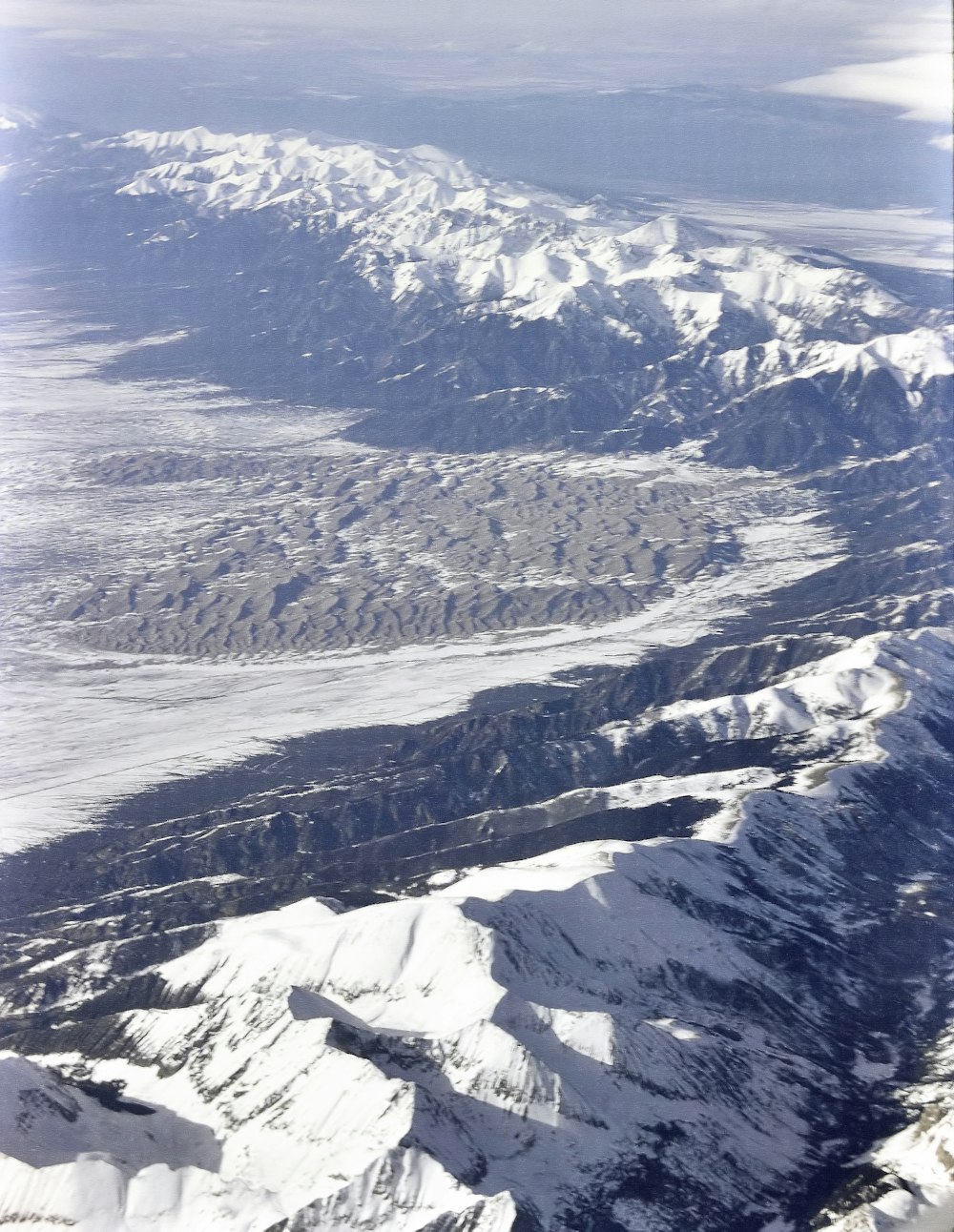 foto de alto ângulo da montanha