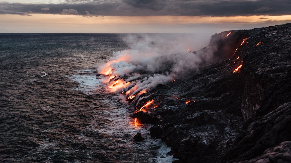 lava vermelha