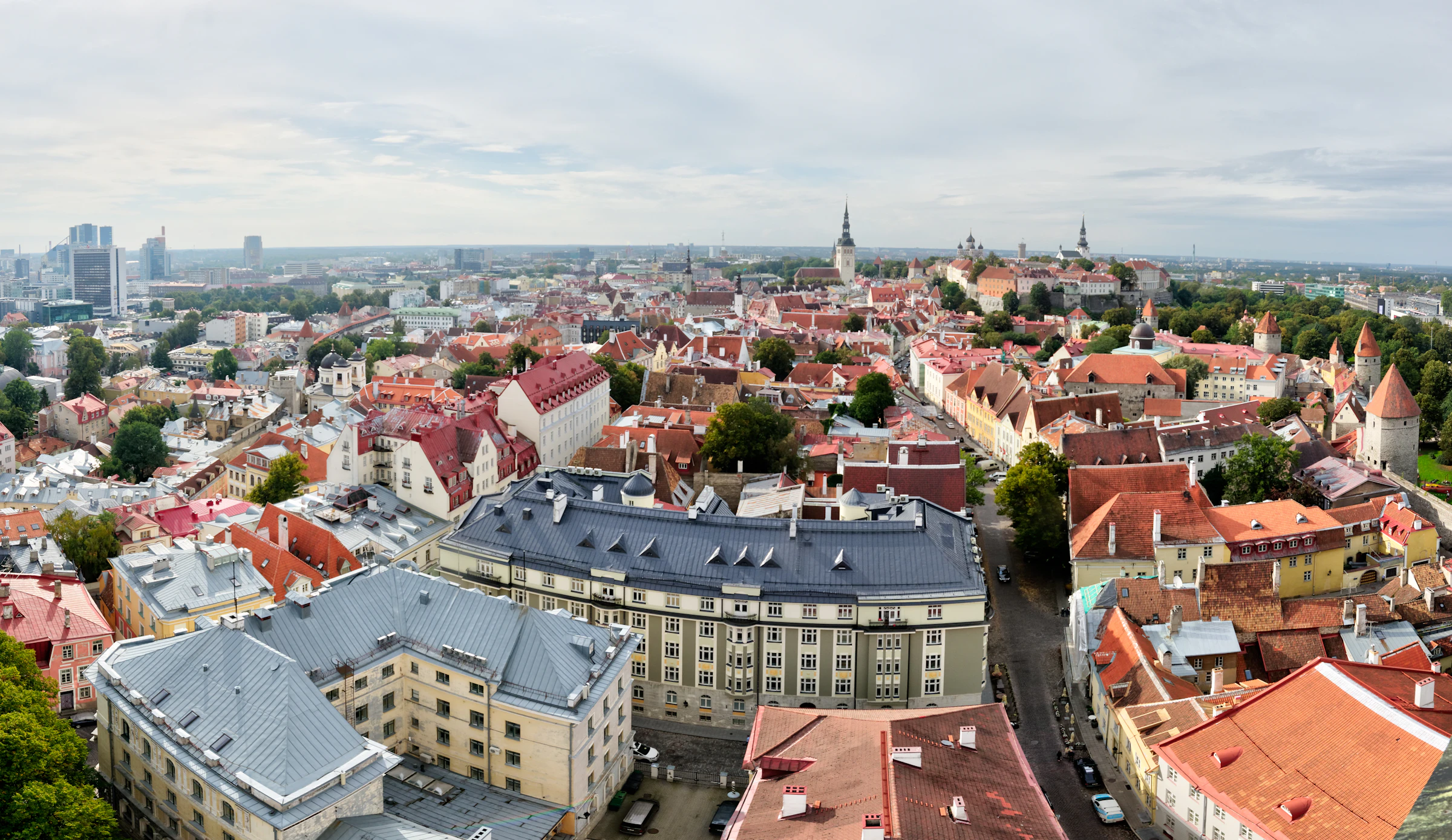 Tallinn skyline, Estonia company formation