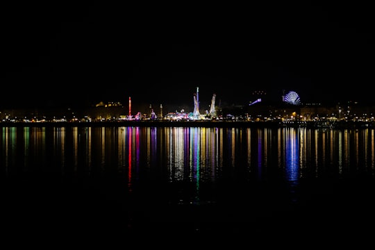 calm body of water in Place des Quinconces France