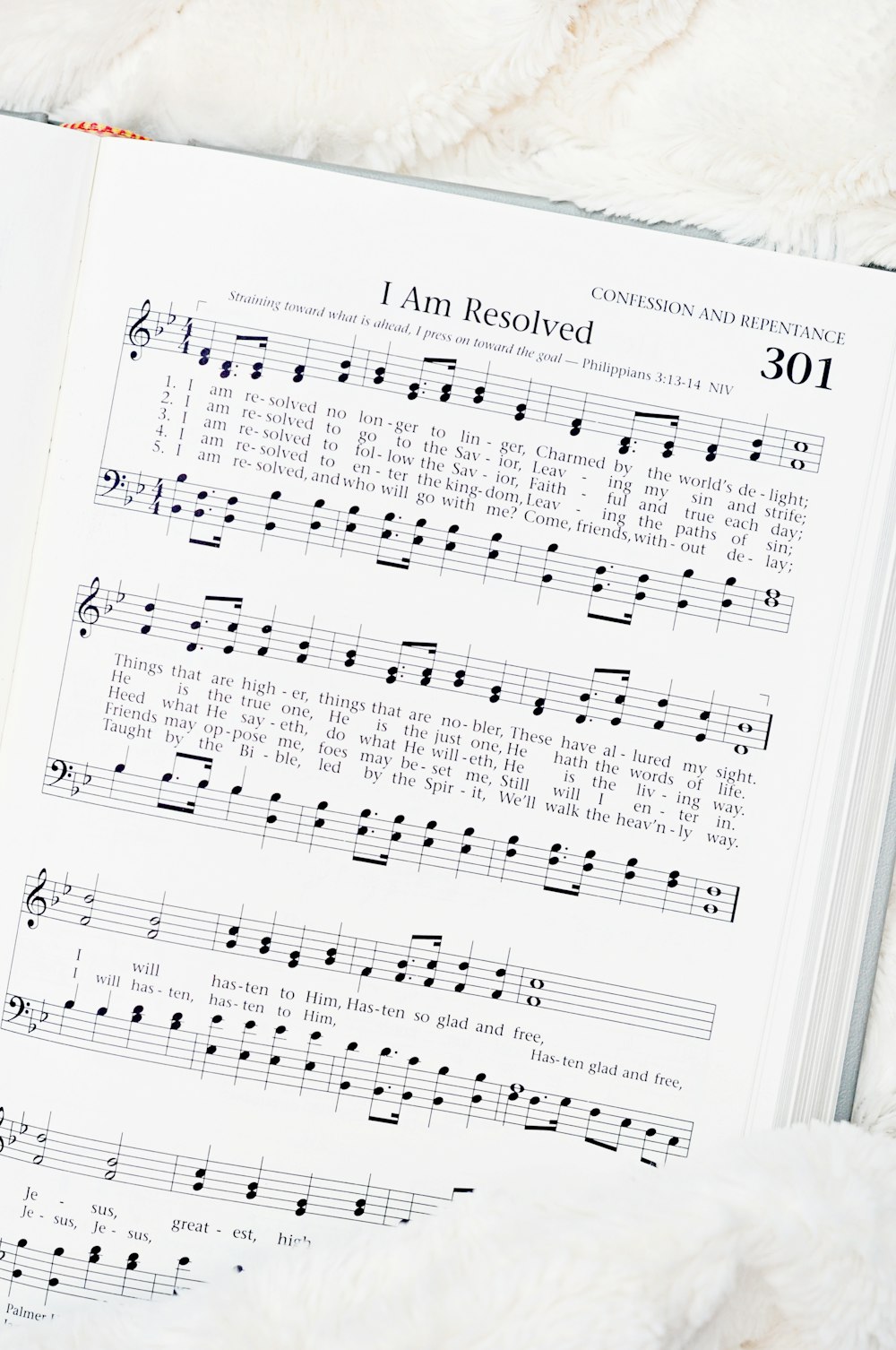 301 I Am Resolved music sheet