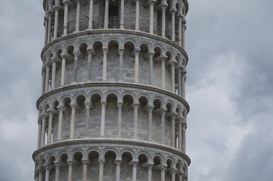a very tall tower with a clock on it
