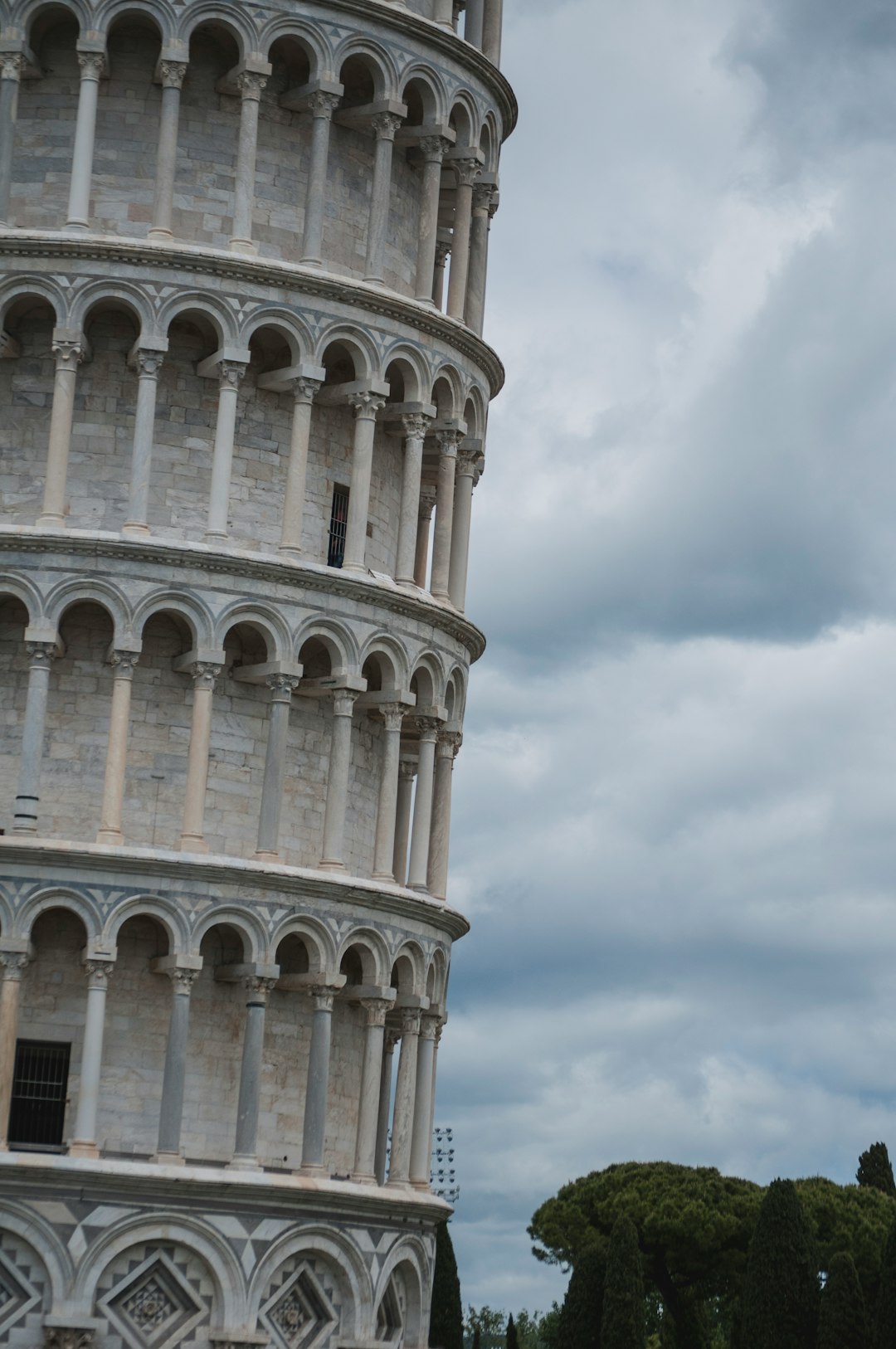 The Leaning Tower of Pisa during daytime