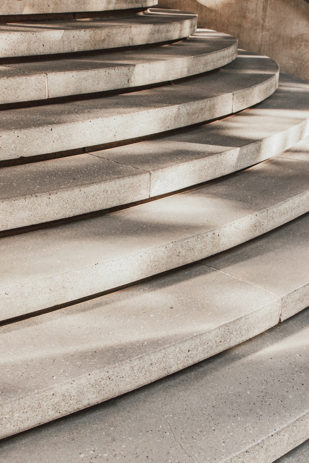 gray concrete stairs