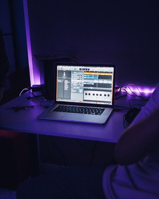 MacBook Pro turned on
