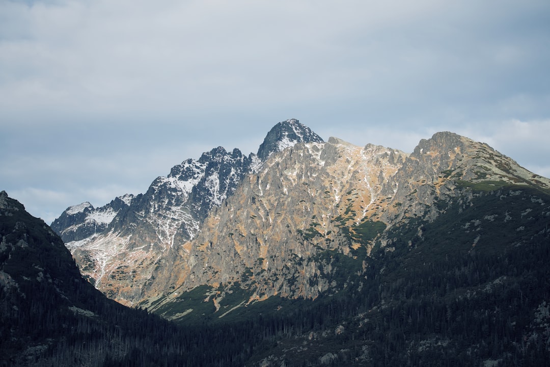 Mountain range photo spot LomnickÃ½ Å¡tÃ­t Tatra Mountains