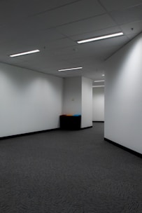 white painted wall