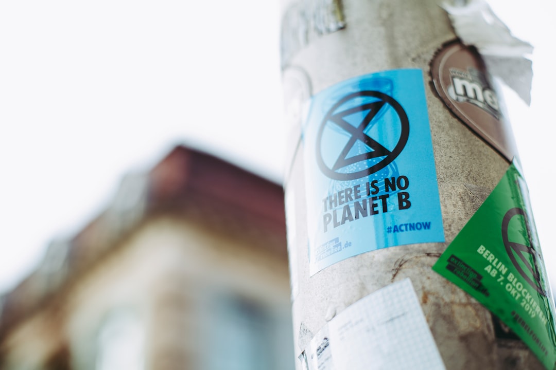 There is no Planet B sticker on lamp post – sustainability and one plant message - Photo by Markus Spiske | best digital marketing - London, Bristol and Bath marketing agency