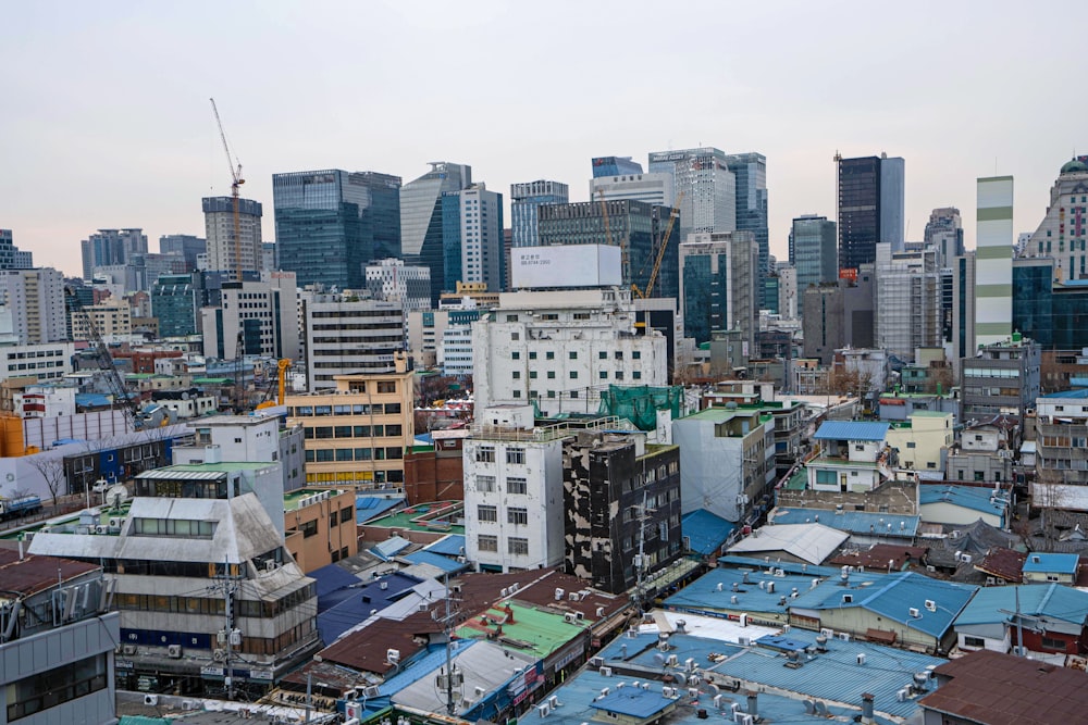 aerial photo of cityscape during daytime