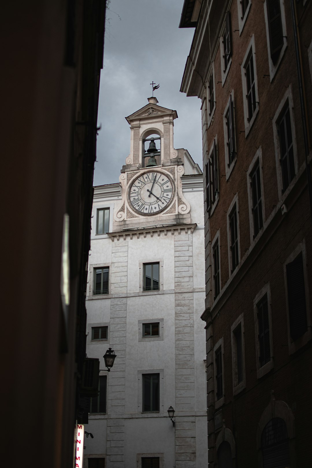 shallow focus photo of tower clock