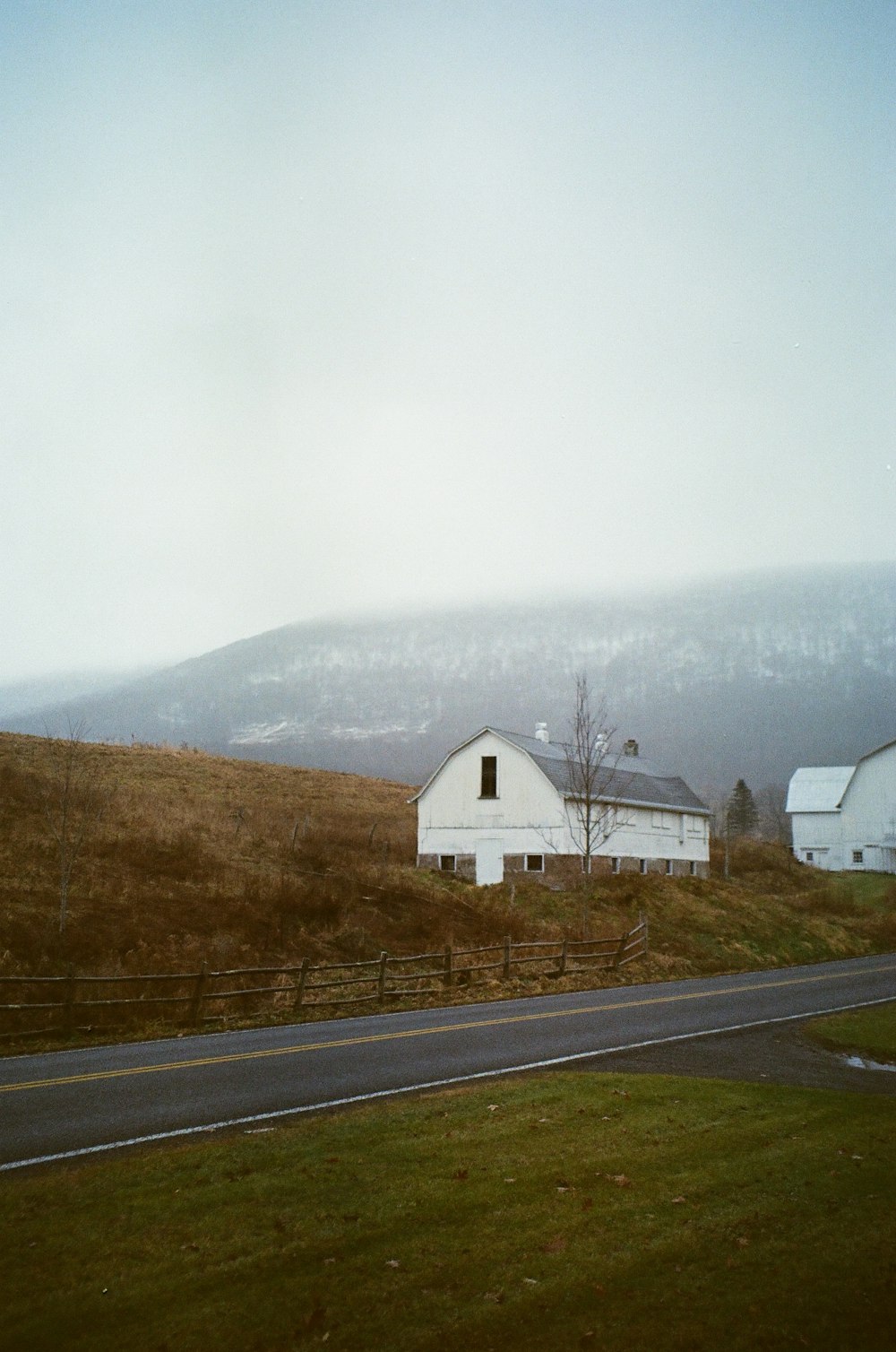 storage house near road