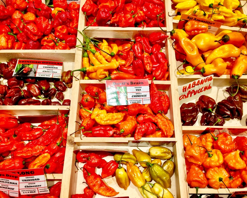 variety of spices