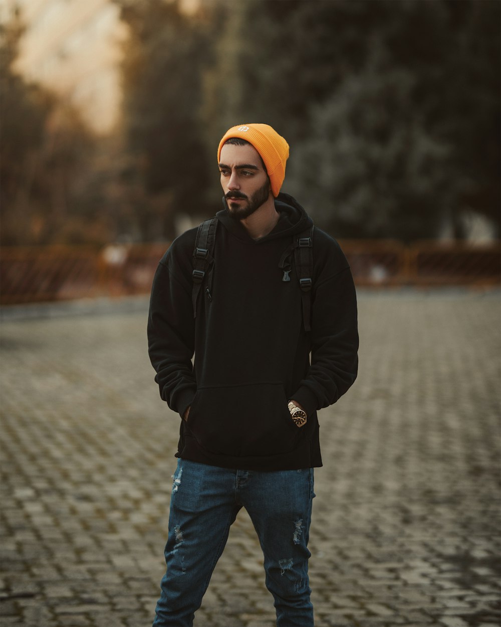 man standing near outdoor during daytime