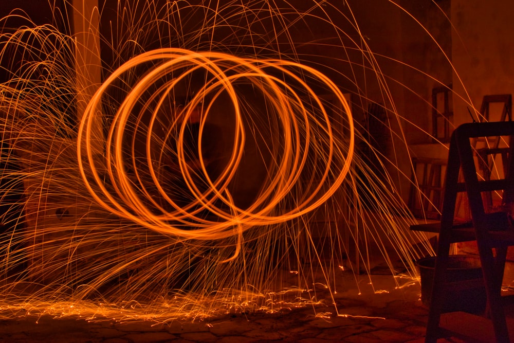 steel wool photography