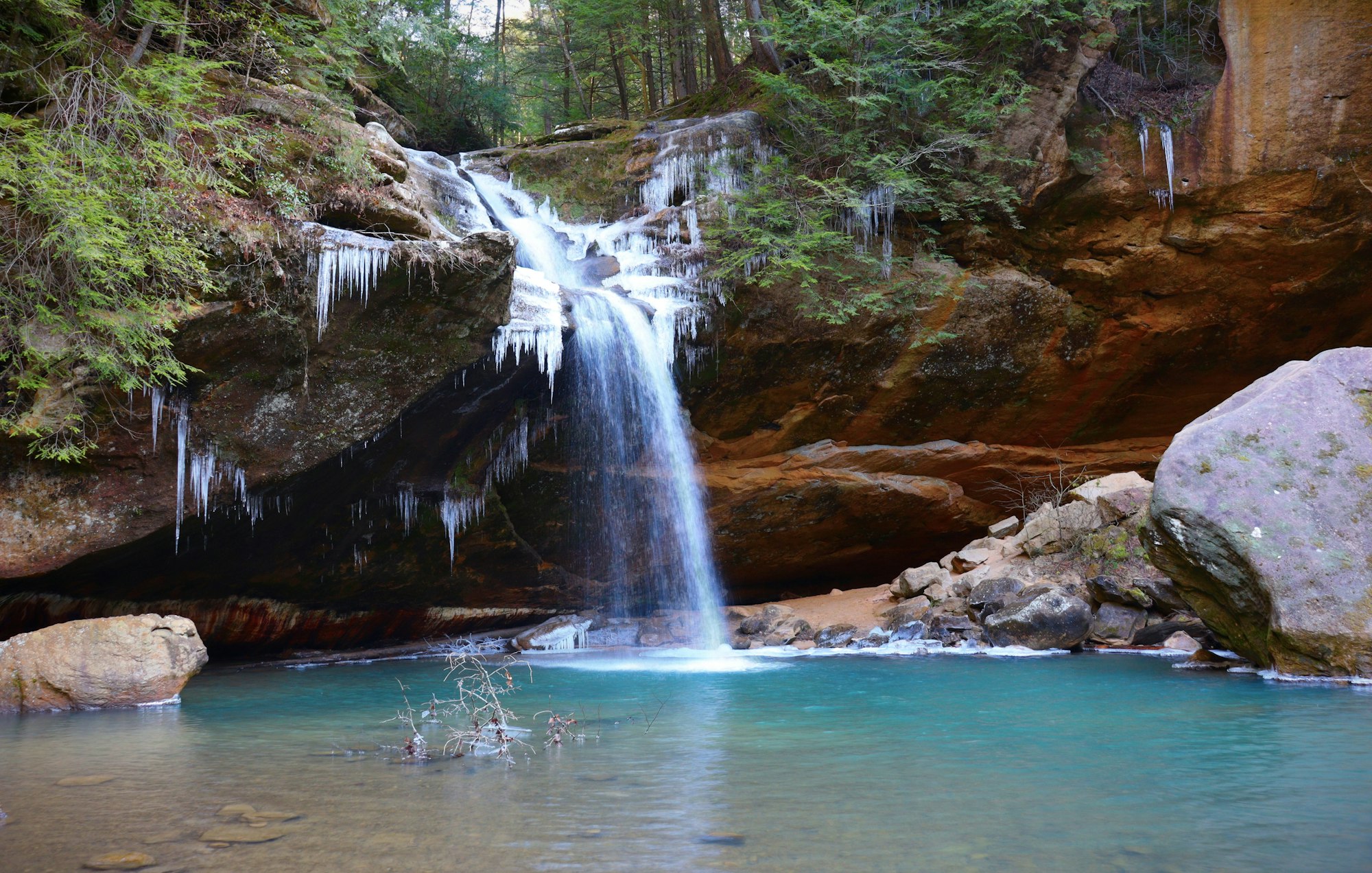 Ohio — Hocking Hills State Park Re-Opened