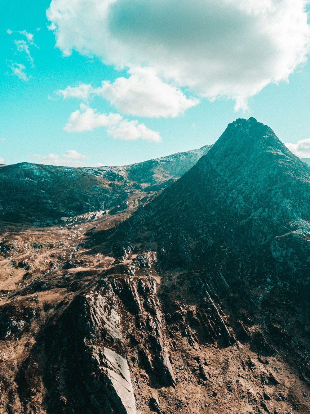 photography of mountain range during daytime