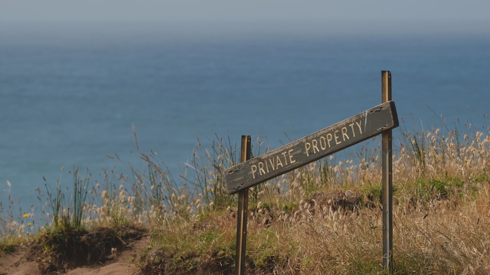 Private Property signage