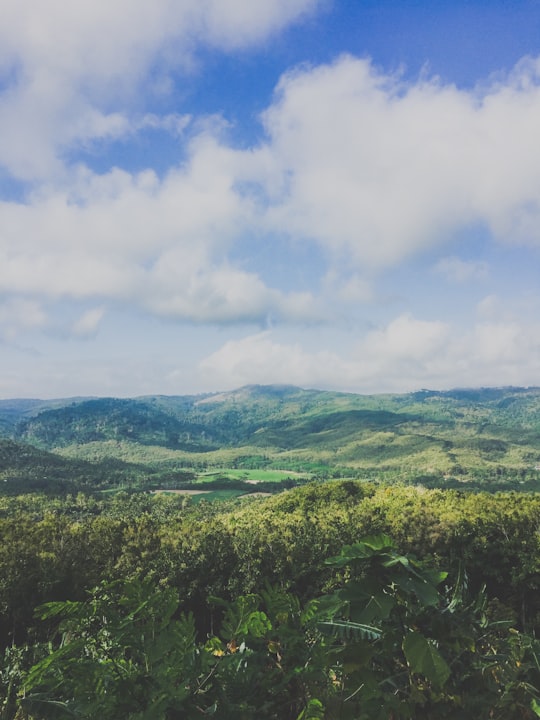 white clouds in Malang Indonesia