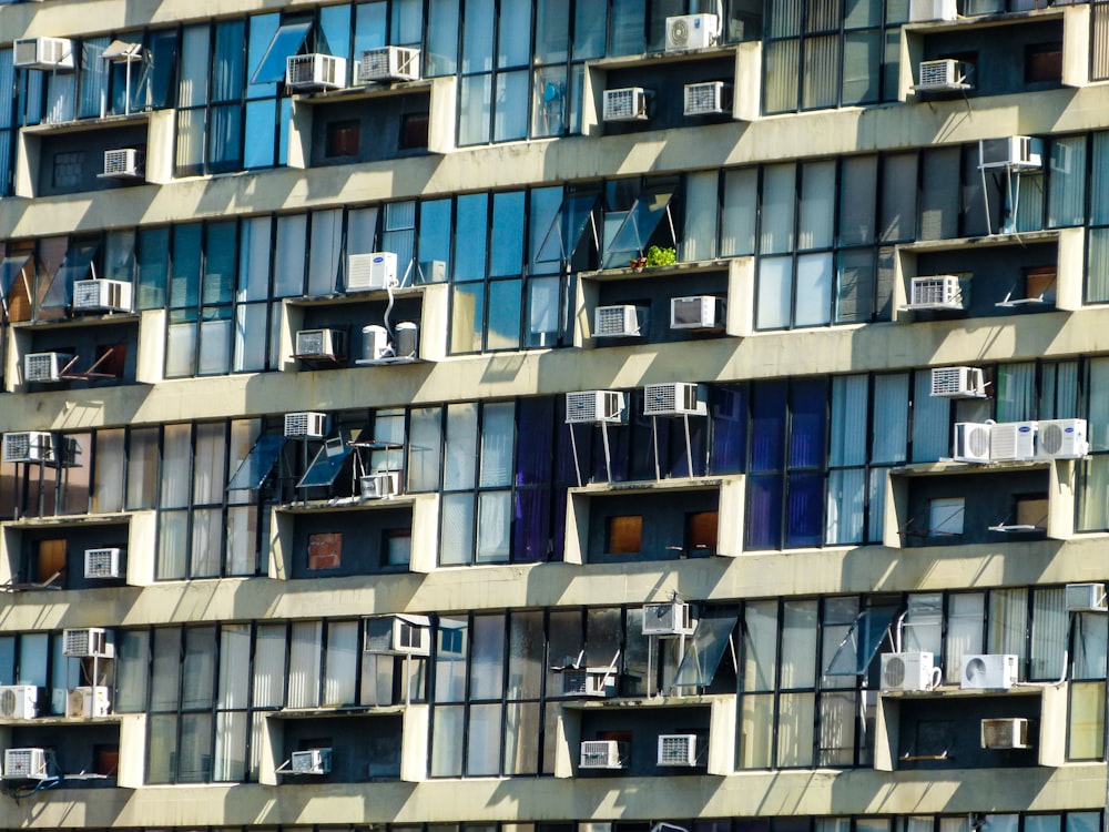 gray concrete apartment during daytime