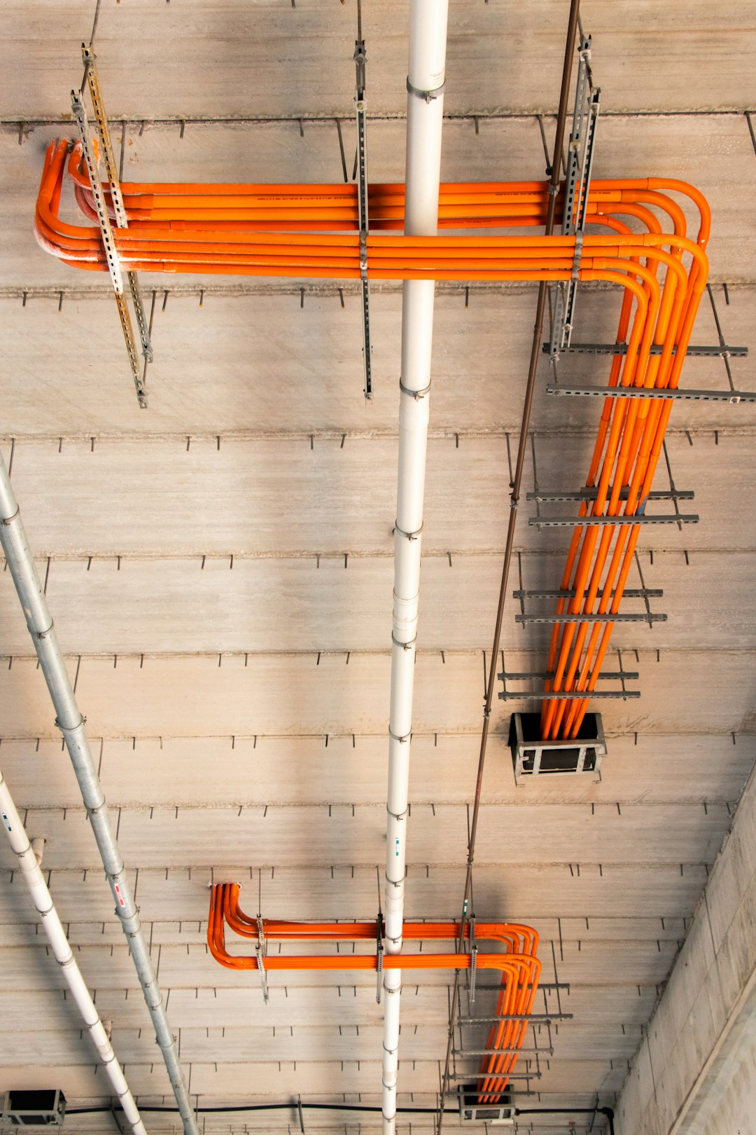 orange pipes