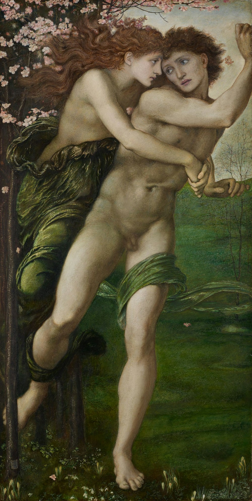 painting of couple