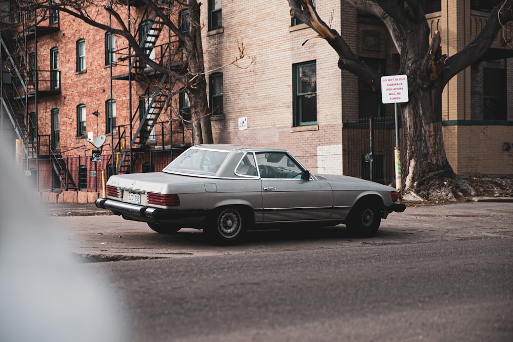 gray coupe