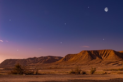 desert at night israel google meet background
