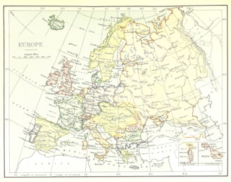 Europe map