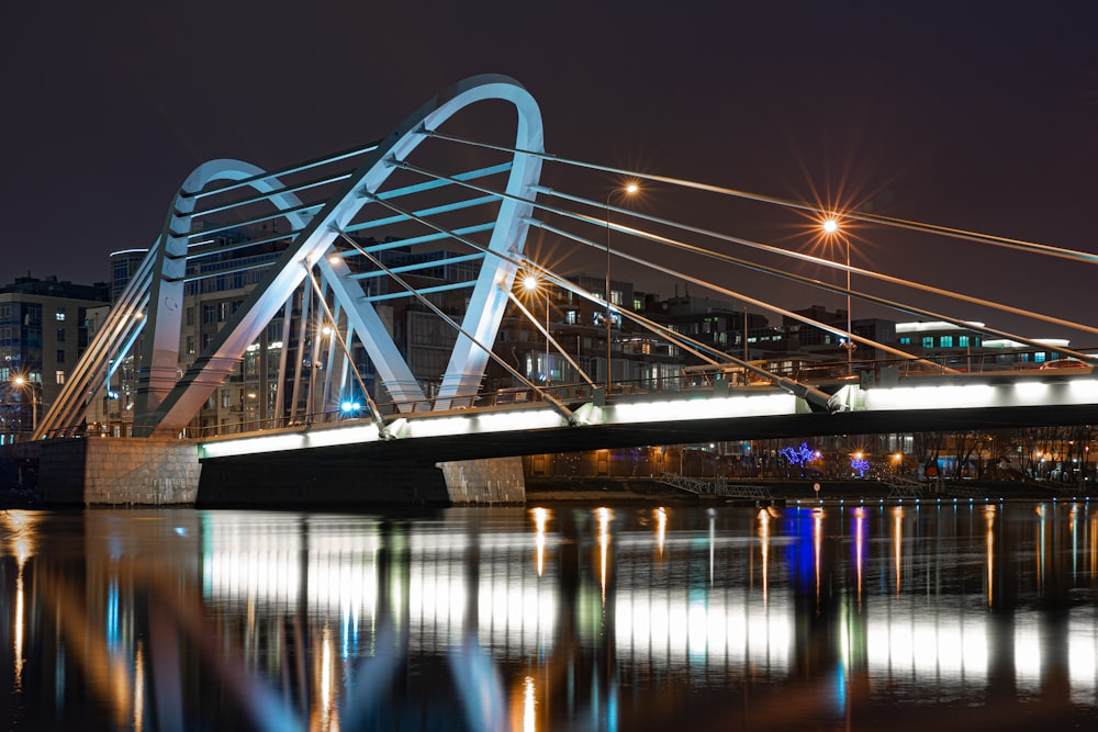 bridge at night