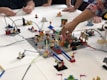 Lego city toy on table