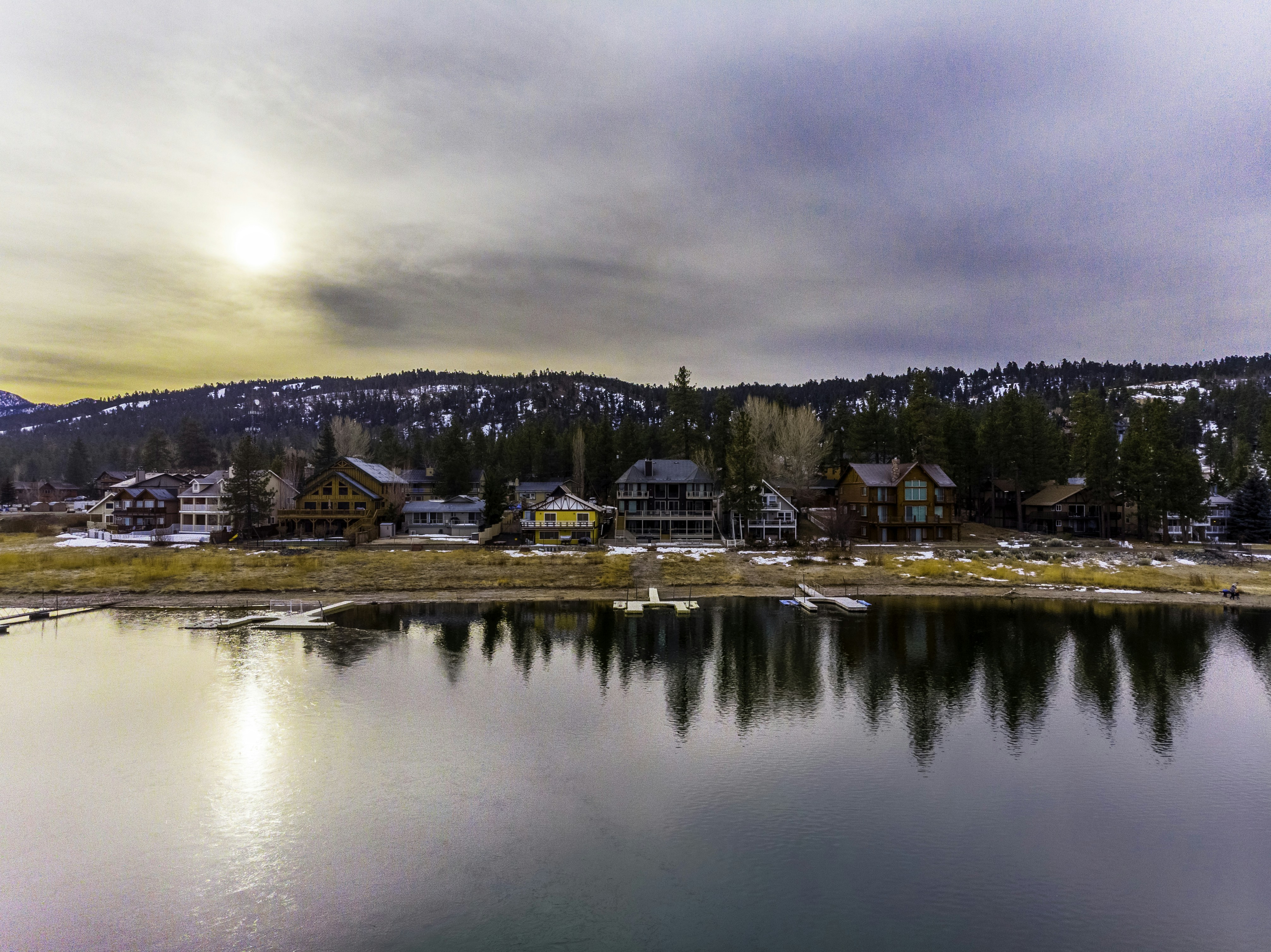 buildings on island during day, 