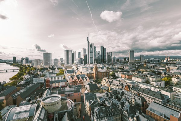 Aerial photography of city during daytime — Frankfurt, Germany