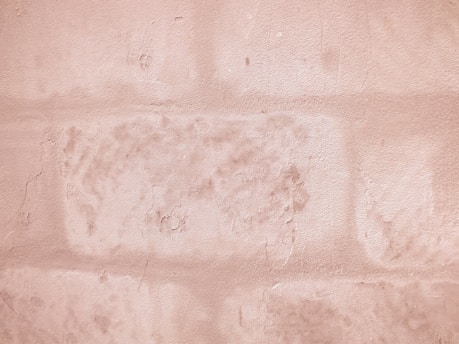 Close-up of a painter applying smooth beige paint on a modern living room wall.