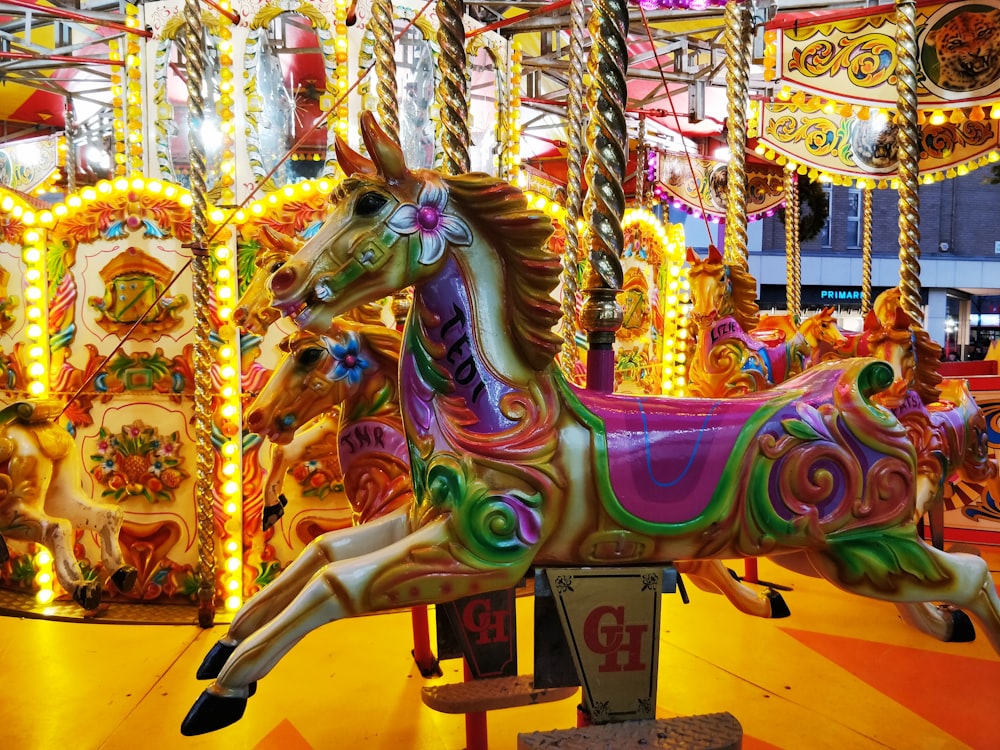horse carousel