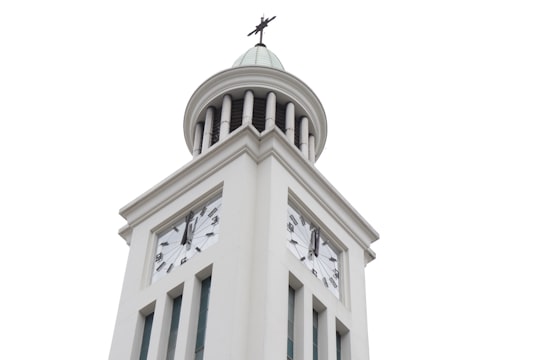 clock tower in São Paulo Brasil