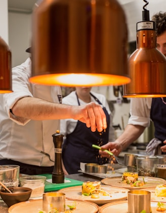 chef preparing foods