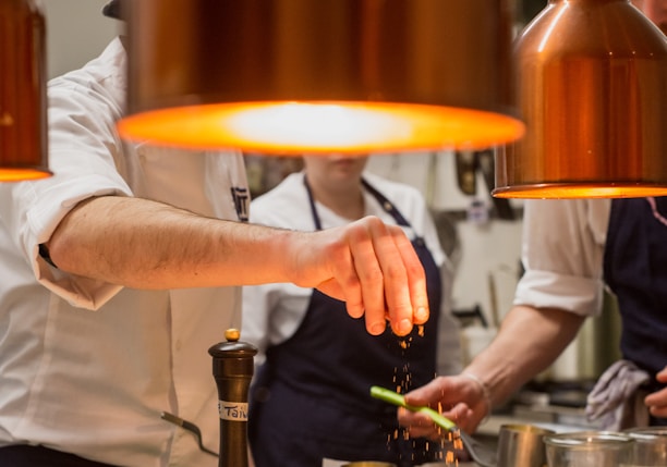 chef preparing foods