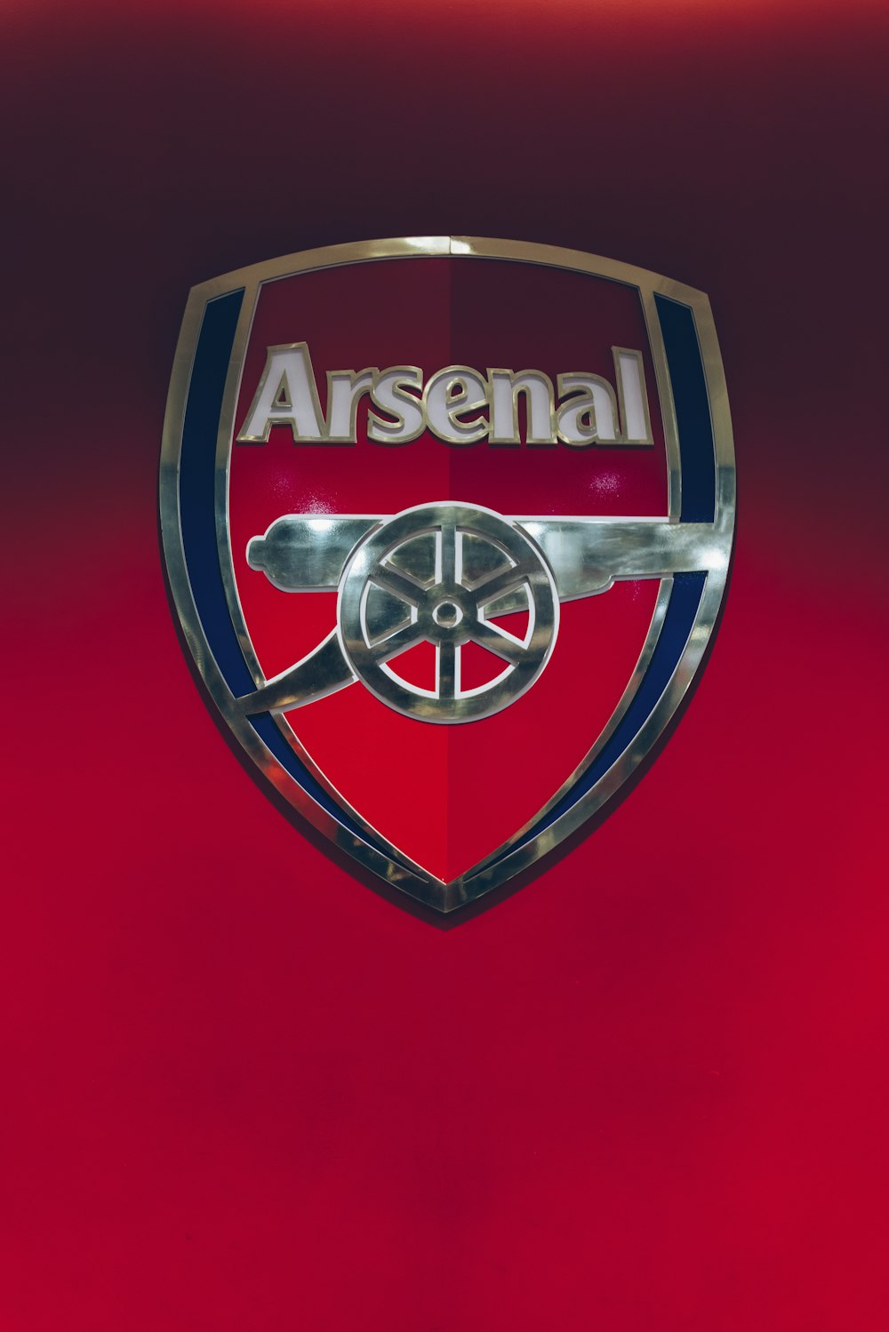 logotipo rojo del Arsenal
