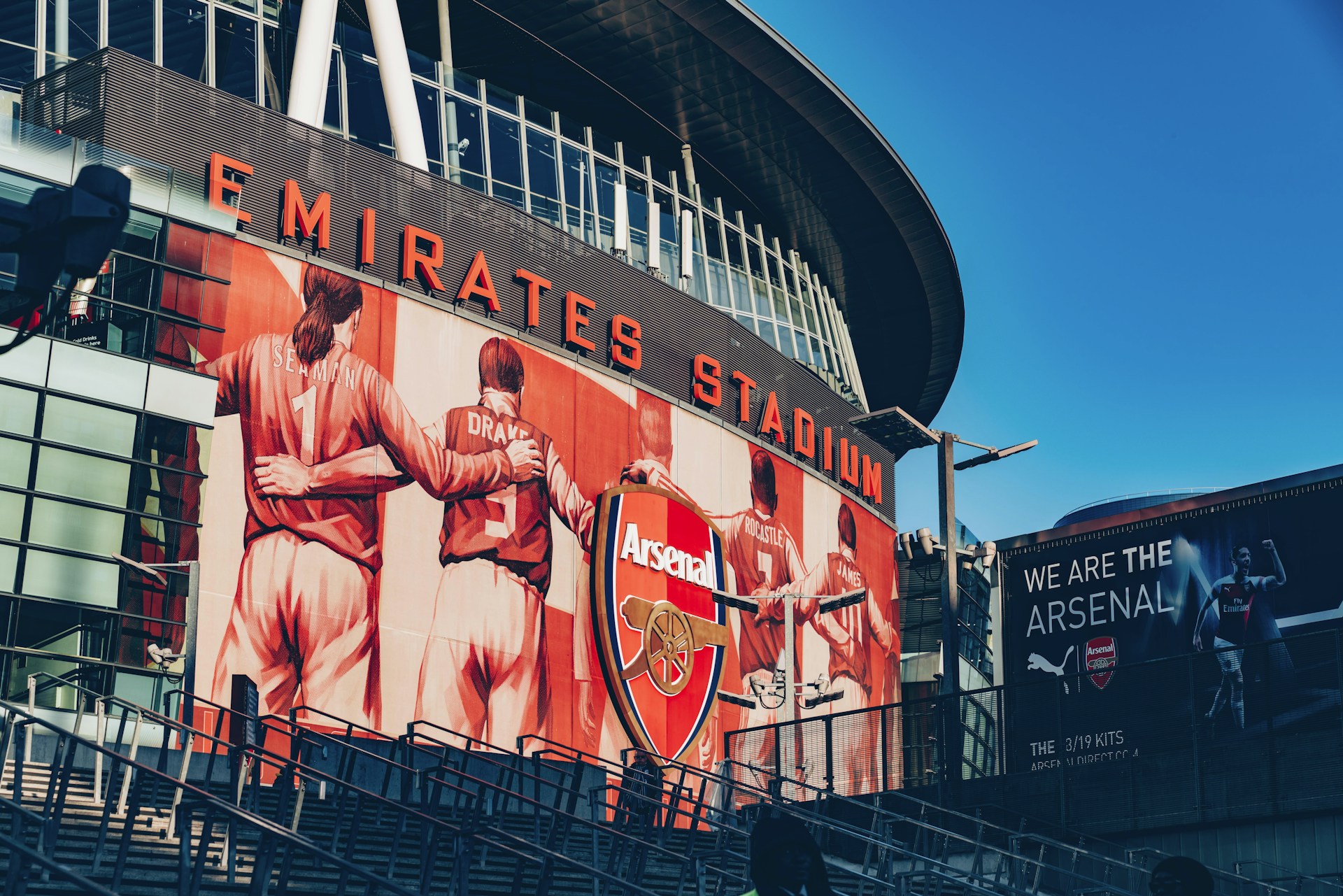 Emirates Stadium during day